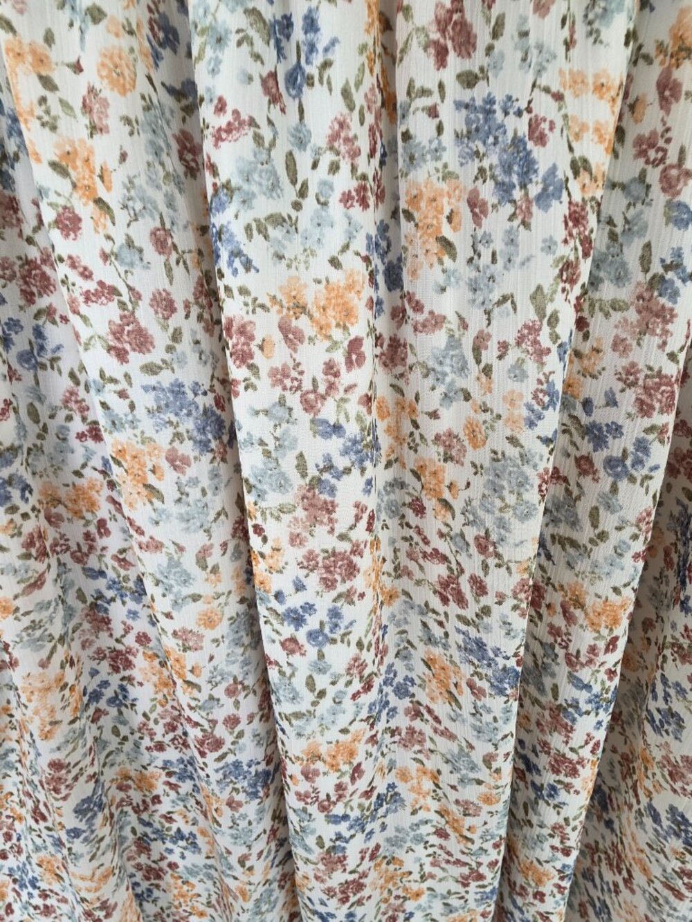 Hem & Thread Floral Mini Dress Lined Size Large - Picture 4 of 10